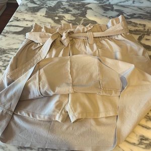 Athleta skyline khaki skort size 6